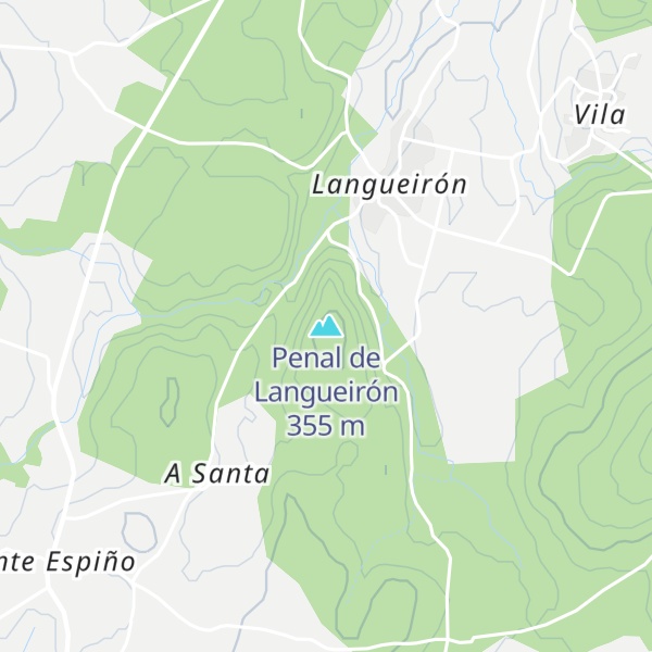 Map of Penal de Langueirón