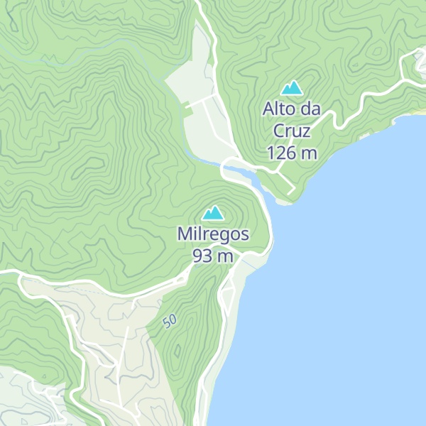 Map of Milregos