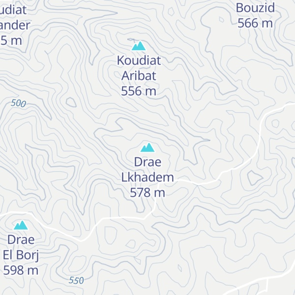 Map of Drae Lkhadem