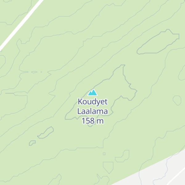 Map of Koudyet Laalama