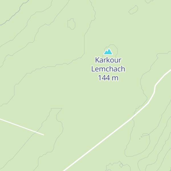 Map of Jnane Lhamri