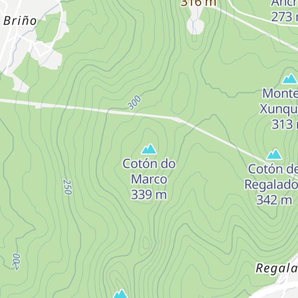 Map of Cotón do Marco