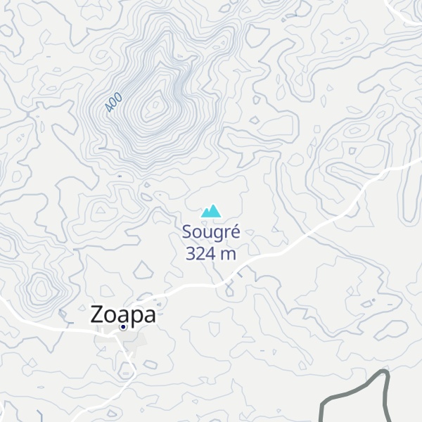 Map of Sougré