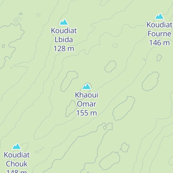 Map of Khaoui Omar