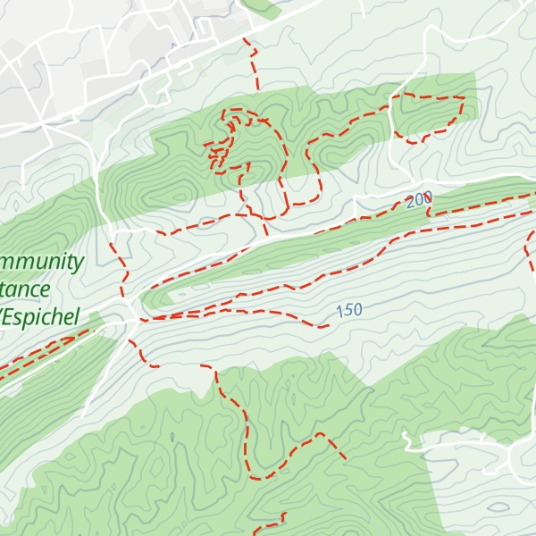 Map of Serra do Louro