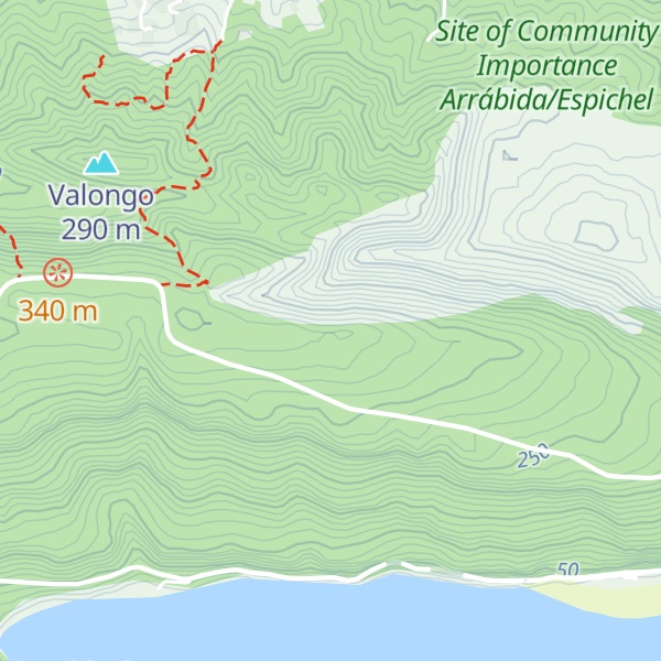 Map of Alto do Poiso do Cortiço