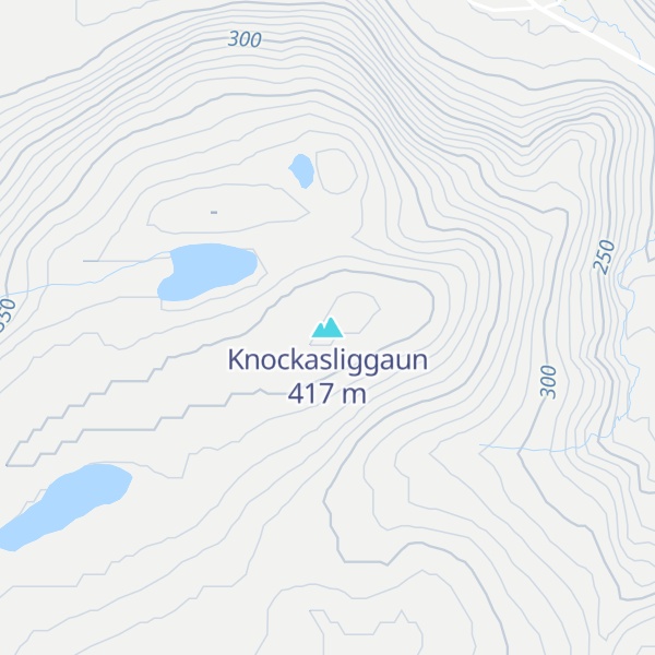 Map of Knockasliggaun