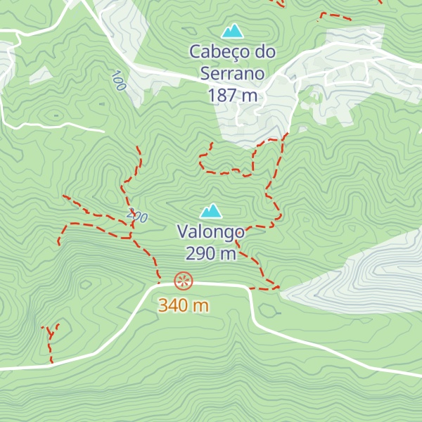 Map of Valongo