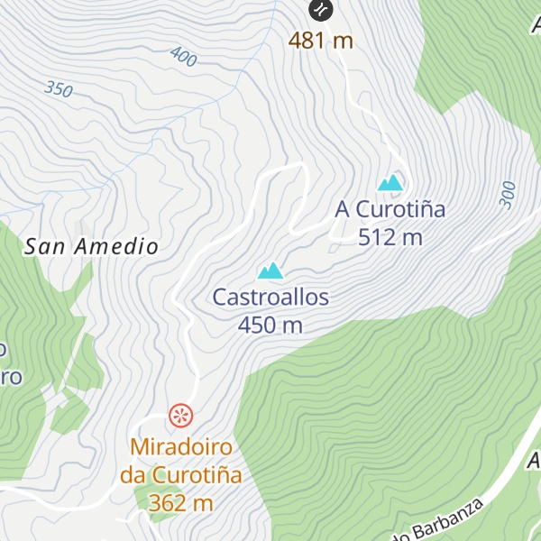 Map of Castroallos