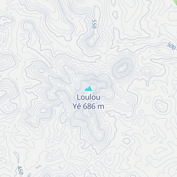 Map of Loulou Yé