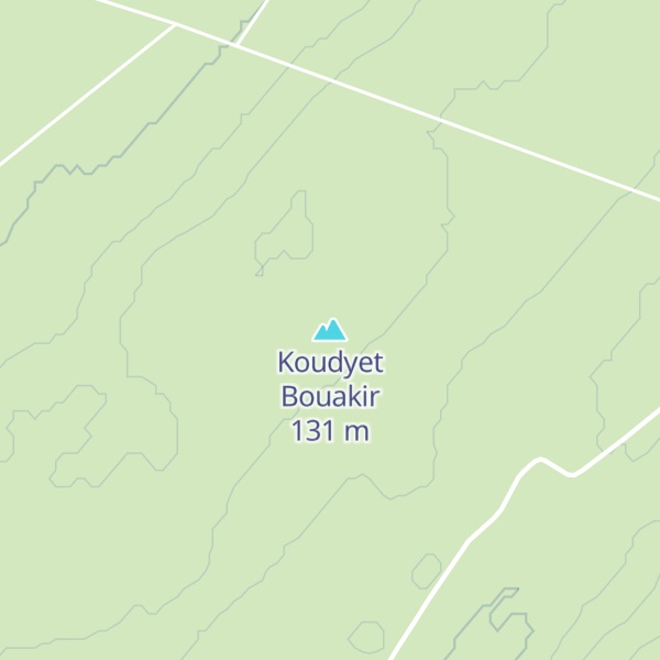 Map of Koudyet Bouakir