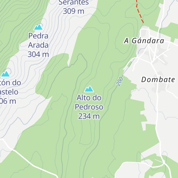 Map of Alto do Pedroso