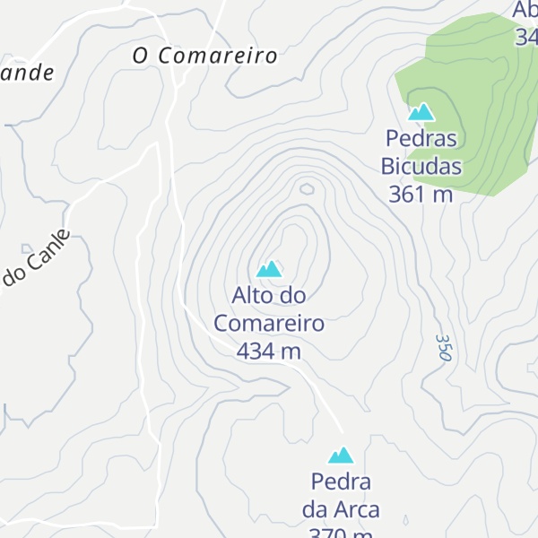 Map of Alto do Comareiro