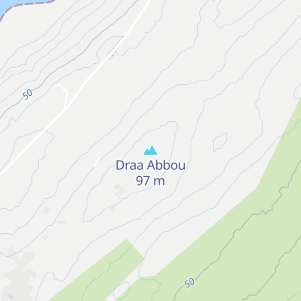 Map of Draa Abbou