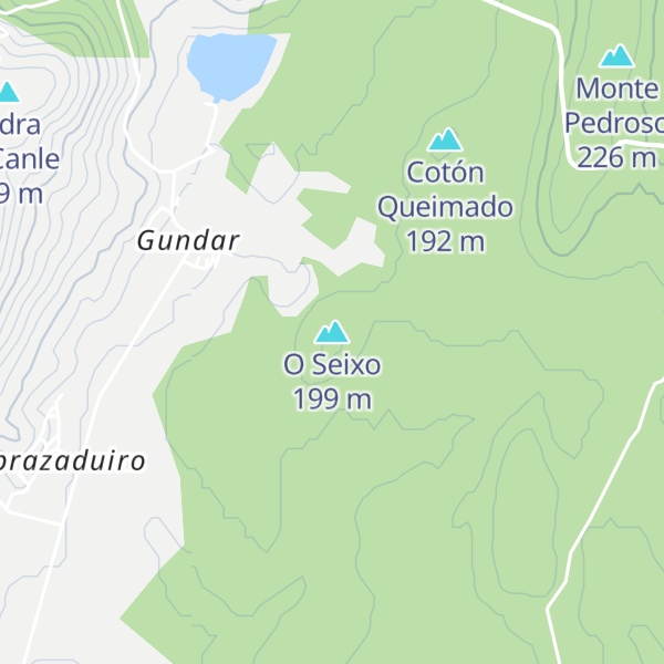 Map of O Seixo