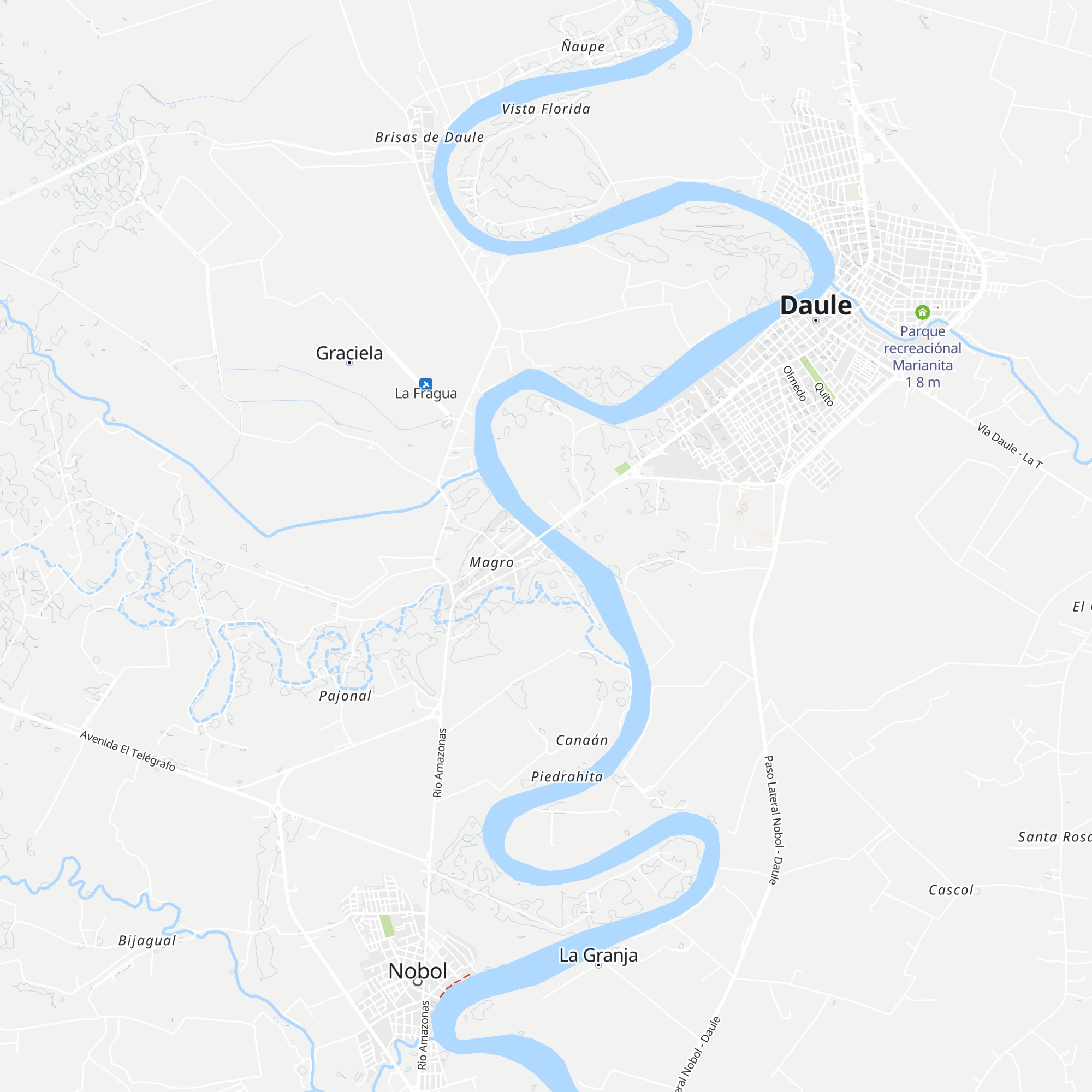 Mirador de Magro map