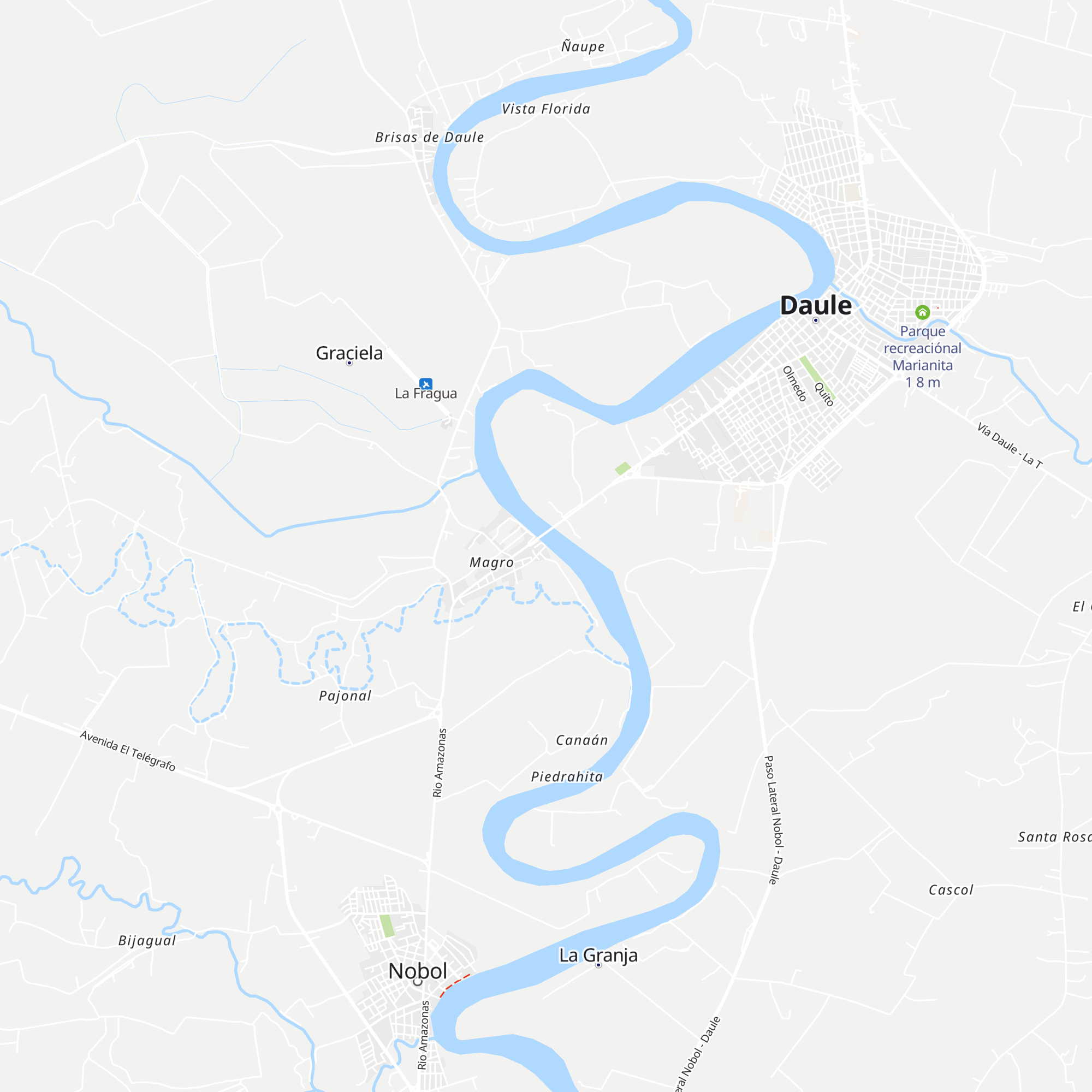 Mirador de Magro map
