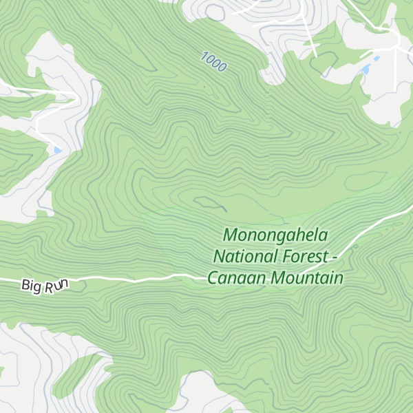 Map of Rich Knob