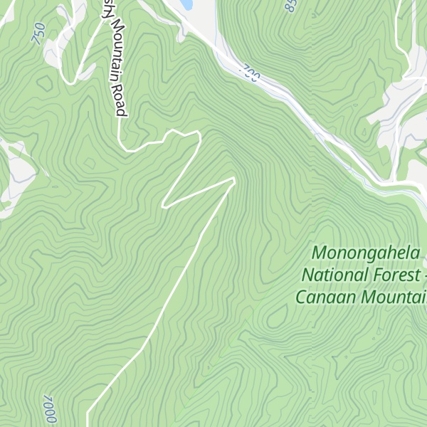 Map of Devils Backbone