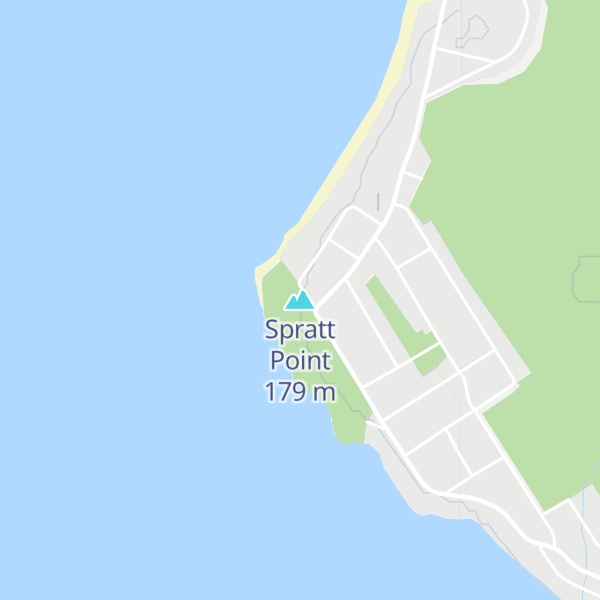 Map of Spratt Point