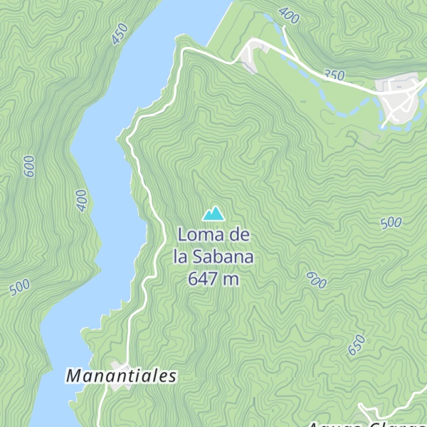 Map of Loma de la Sabana