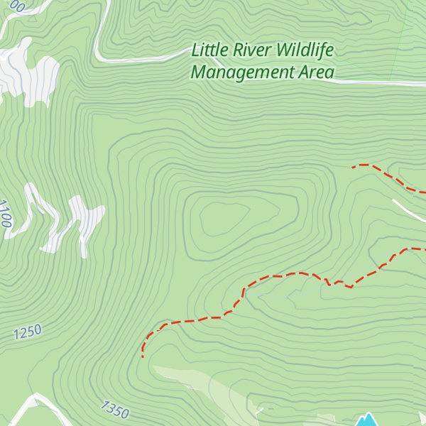 Map of Mace Knob