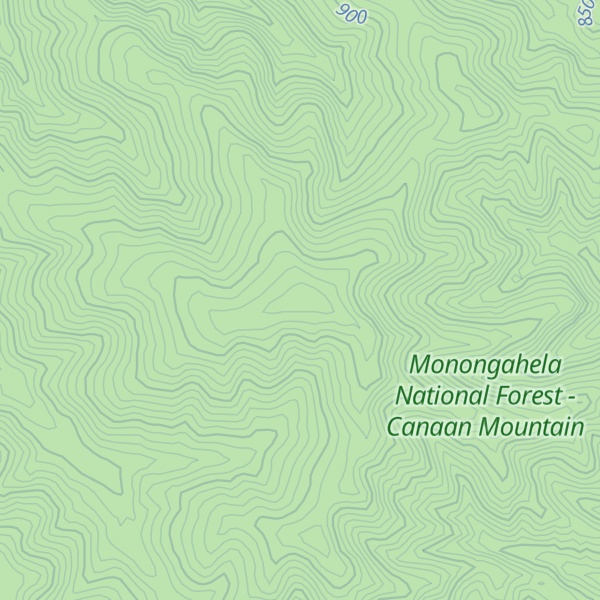 Map of Marlin Mountain