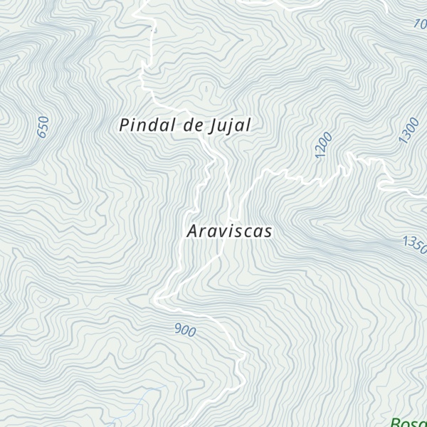 Map of Cerro Voladero