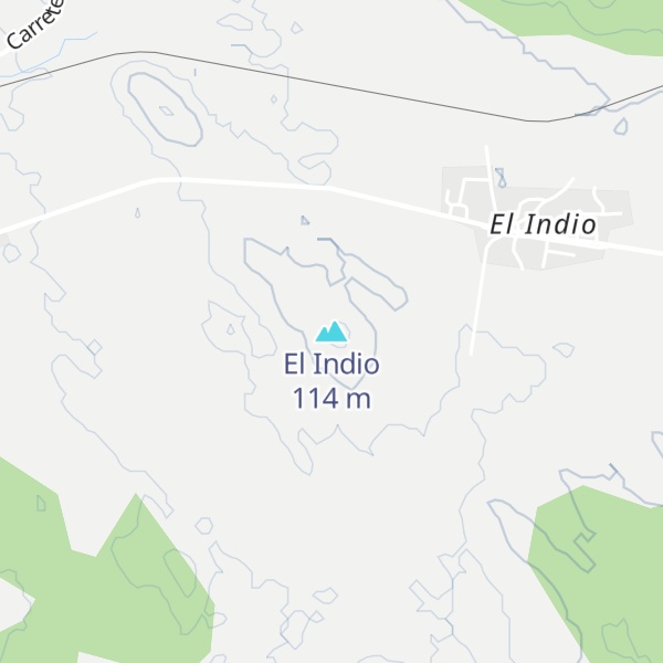 Map of El Indio