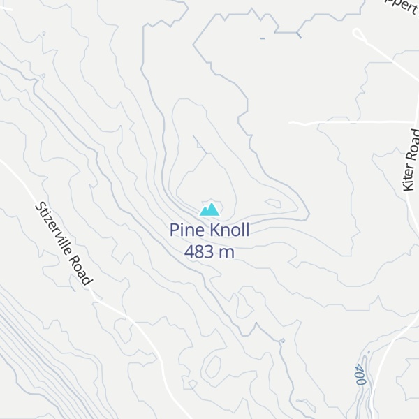Map of Pine Knoll