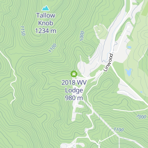 Map of 2018 WV Lodge