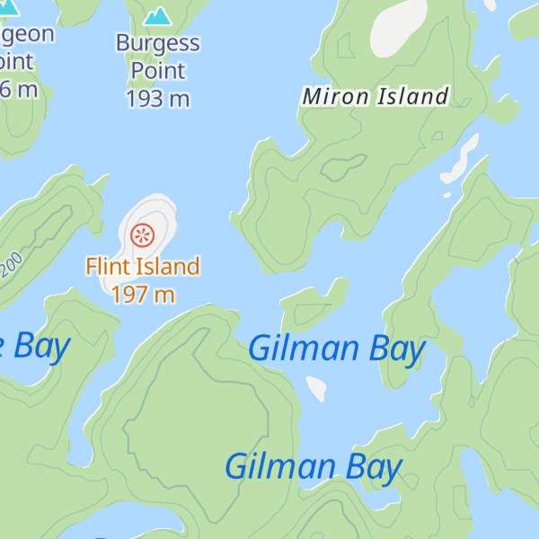 Map of Moose Point