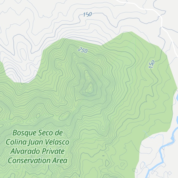 Map of Cerro Pilán