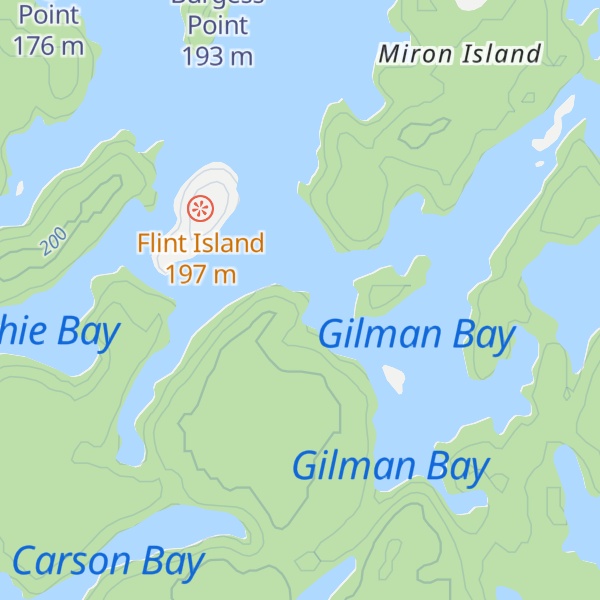 Map of Maeder Point