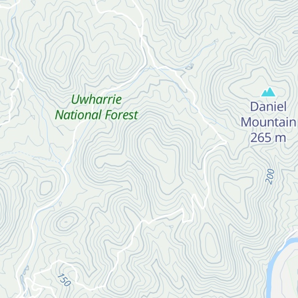 Map of Shingle Trap Mountain