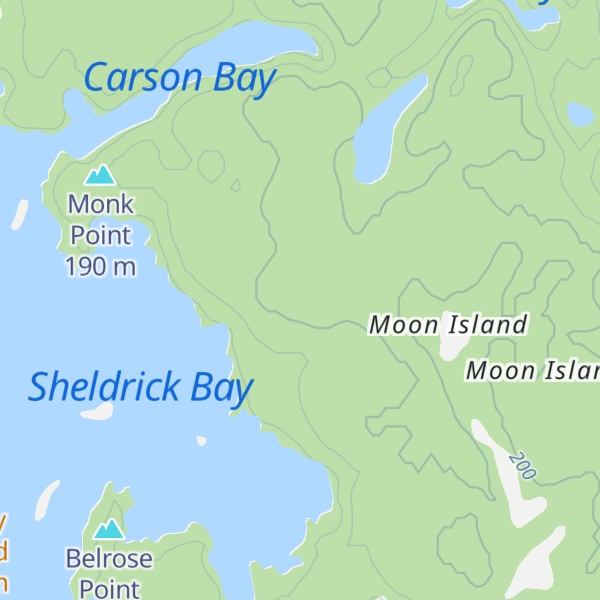 Map of Houston Point