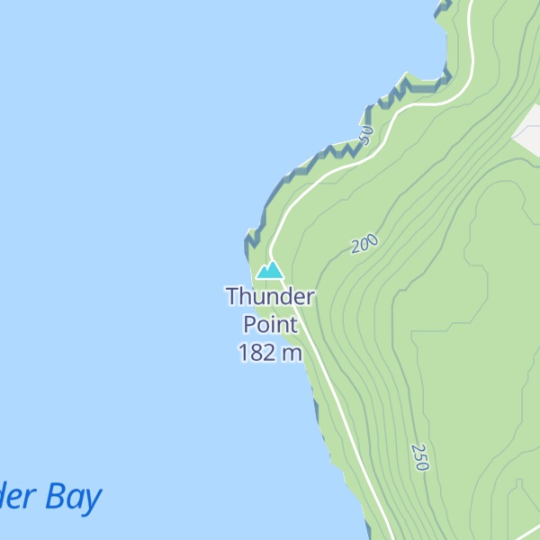 Map of Thunder Point