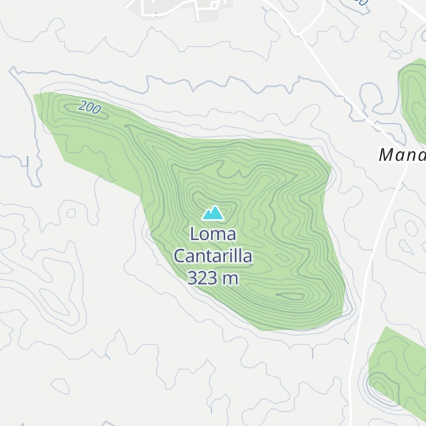 Map of Loma Cantarilla