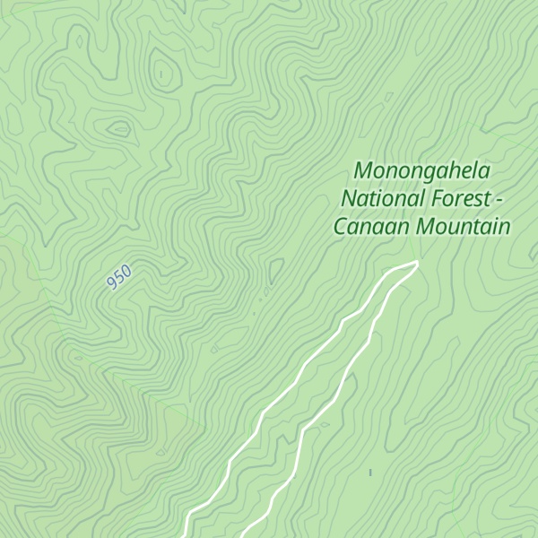 Map of White Rocks