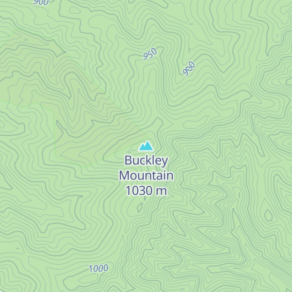 Map of Buckley Mountain