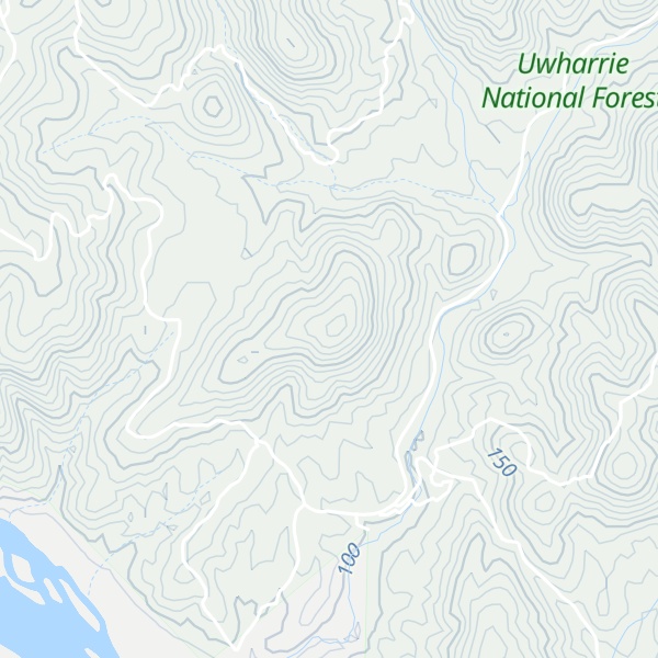 Map of Falls Mountain