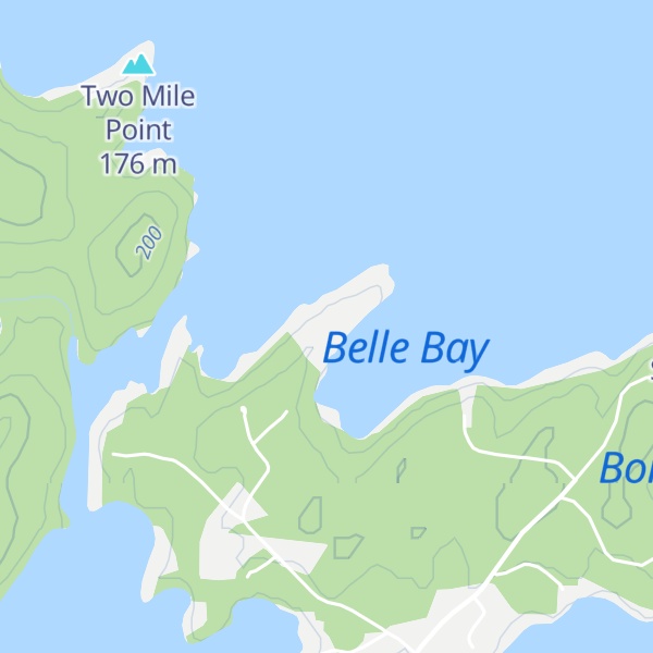 Map of One Mile Point