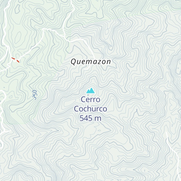 Map of Cerro Cochurco