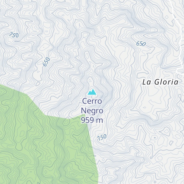 Map of Cerro Negro