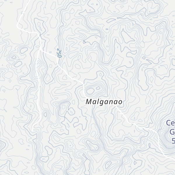 Map of Loma Malganao