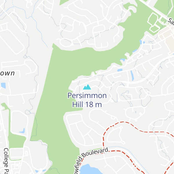 Map of Persimmon Hill
