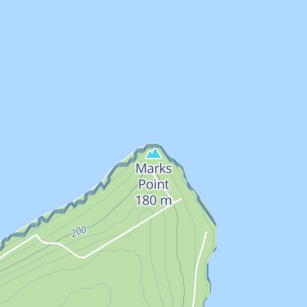 Map of Marks Point