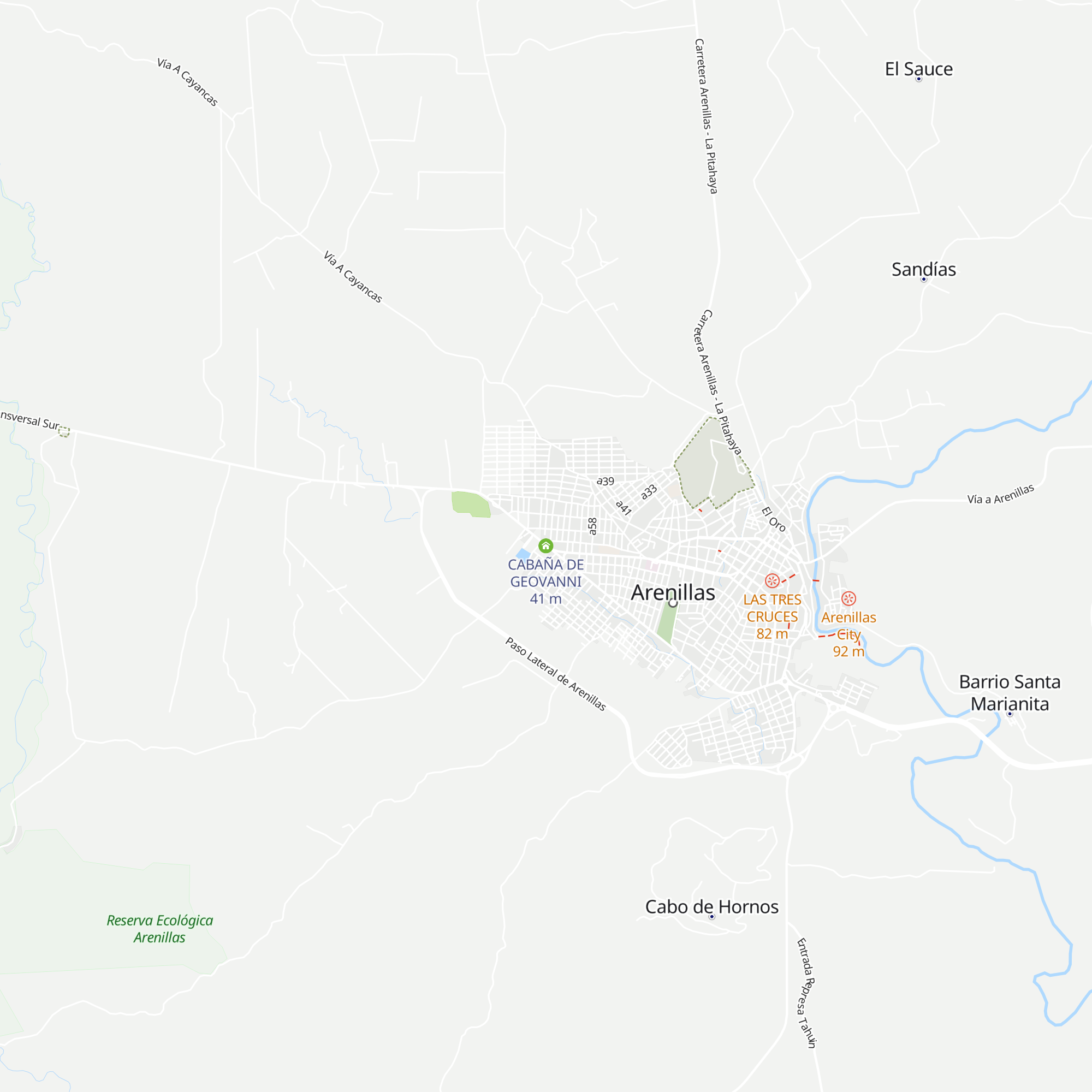 CABAÑA DE GEOVANNI map