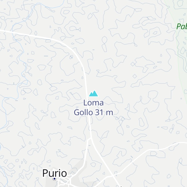 Map of Loma Gollo