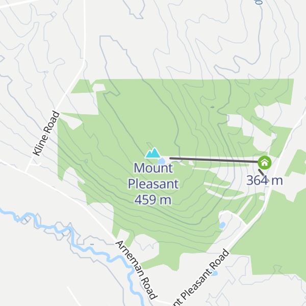 Map of Mount Pleasant